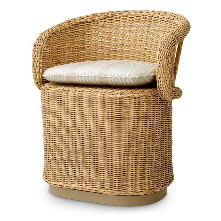 Outdoor Barrel Dining Chair San Remo