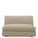 Beige Upholstered Modular Sofa Cresson
