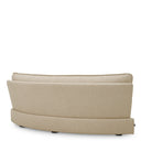 Beige Upholstered Modular Sofa Cresson