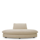 Beige Upholstered Modular Sofa Cresson
