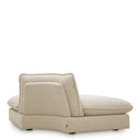 Beige Upholstered Modular Sofa Cresson