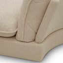 Beige Upholstered Modular Sofa Cresson