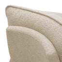 Beige Upholstered Modular Sofa Cresson