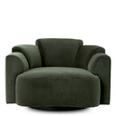 Upholstered Swivel Chair Marbella