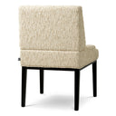 Beige Fabric Dining Chair Bromley
