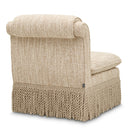 Beige Bouclé Accent Chair Fairburn