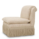 Beige Bouclé Accent Chair Fairburn