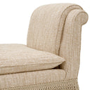 Beige Bouclé Accent Chair Fairburn