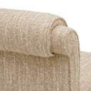 Beige Bouclé Accent Chair Fairburn
