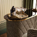 Beveled Glass Bar Table Matthew