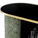 Beveled Glass Bar Table Matthew