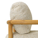 Natural Teak Outdoor Chair Ombria