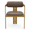 Leather Upholstered Dining Chair Donato