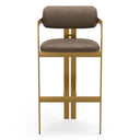 Sculptural Silhouette Bar Stool Donato