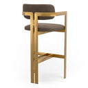 Sculptural Silhouette Bar Stool Donato