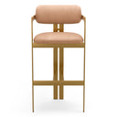 Sculptural Silhouette Bar Stool Donato
