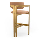 Sculptural Silhouette Bar Stool Donato