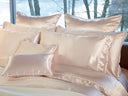 Pair of Pillowcases with Piping on Four Sides Maria zip