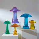 Green Acrylic Mushroom Objet