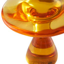 Orange Acrylic Mushroom Objet