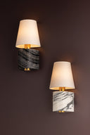 Vintage Brass Aden Wall Sconce 8" by Corbett Lighting
