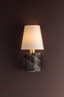 Vintage Brass Aden Wall Sconce 8" by Corbett Lighting, view 3