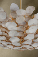 Vintage Gold Leaf Aimi Chandelier 48.5" by Corbett Lighting