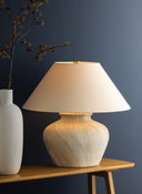 Ceramic Watercolor Sand Allards Table Lamp 24" by Hudson Valley, view 4