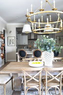 Aged Brass Allendale Chandelier 46.75" by Hudson Valley, view 2