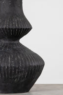 Ceramic Totem Black Ancram Table Lamp 17.5" by Hudson Valley, view 4