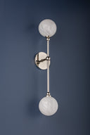 Polished Nickel Andrews Wall Sconce 4.75" by Hudson Valley, view 6