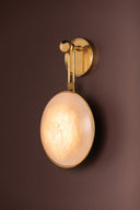 Vintage Brass Ares Wall Sconce 9.75" by Corbett Lighting, view 6