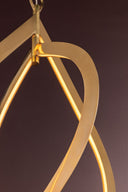 Vintage Brass Arles Chandelier 19.25" by Corbett Lighting