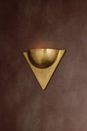 Vintage Brass Atria Wall Sconce 11.75" by Corbett Lighting, view 4