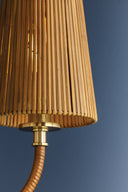 Aged Brass Atwood Chandelier 30" by Hudson Valley, view 3