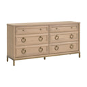 Azure 6-Drawer Double Dresser