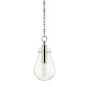 Polished Nickel Ivy Pendant 7.5" by Hudson Valley