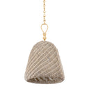 Gold Leaf Reina Pendant 14" by Hudson Valley