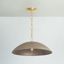Vintage Gold Leaf Eve Pendant 24" by Hudson Valley, view 2
