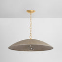 Vintage Gold Leaf Eve Pendant 32" by Hudson Valley, view 5