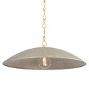Vintage Gold Leaf Eve Pendant 32" by Hudson Valley