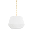 Aged Brass Debi Pendant 18" by Hudson Valley