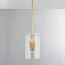 Aged Brass Barlow Lantern 11" by Hudson Valley, view 3
