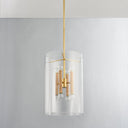 Aged Brass Barlow Lantern 14.75" by Hudson Valley, view 5