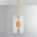 Aged Brass Barlow Lantern 14.75" by Hudson Valley, view 3