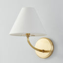 Aged Brass Stacey Wall Sconce 8.25" by Hudson Valley, view 2