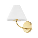Aged Brass Stacey Wall Sconce 8.25" by Hudson Valley