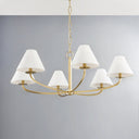 Aged Brass Stacey Chandelier 40.25" by Hudson Valley, view 5