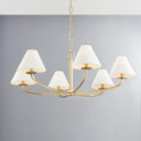 Aged Brass Stacey Chandelier 40.25" by Hudson Valley, view 4