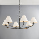 Old Bronze Stacey Chandelier 40.25" by Hudson Valley, view 3
